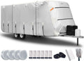 FRUNO Oxford Fabric Travel Trailer Cover 33-35 ft - Waterproof