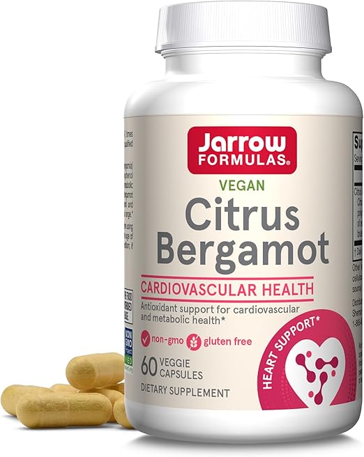 Citrus Bergamot 500 mg for Cardiovascular & Metabolic Health