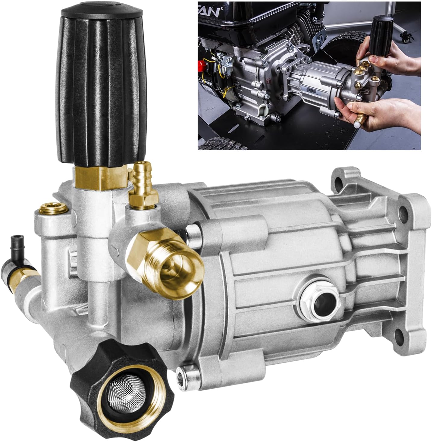 WOJET Pressure Washer Pump for 3400PSI Power Washer Models