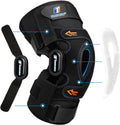 Hinged Knee Brace for Women/Men Plus Size - Gel Patella Support