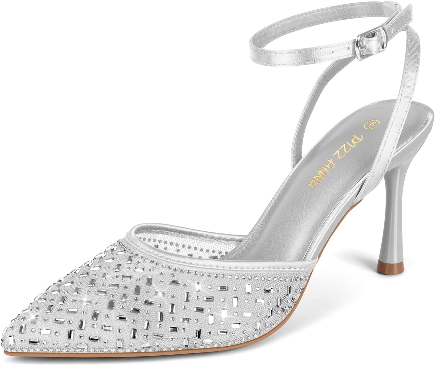 PIZZ ANNU Women's Cienna High Heels Stiletto Pumps for Parties