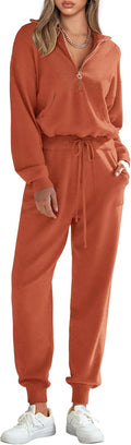 PRETTYGARDEN Women's 2 Piece Sweater Tracksuit Set - Cozy Everyday