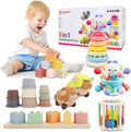 Baby Toys 6 to 18 Months Montessori 8-in-1 Toy Set - Early Skills