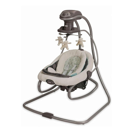 Graco DuetSoothe Portable Baby Swing & Rocker in Winslet