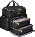 YOREPEK Extra Large Nail Polish Organizer Case - Holds 70 to 100