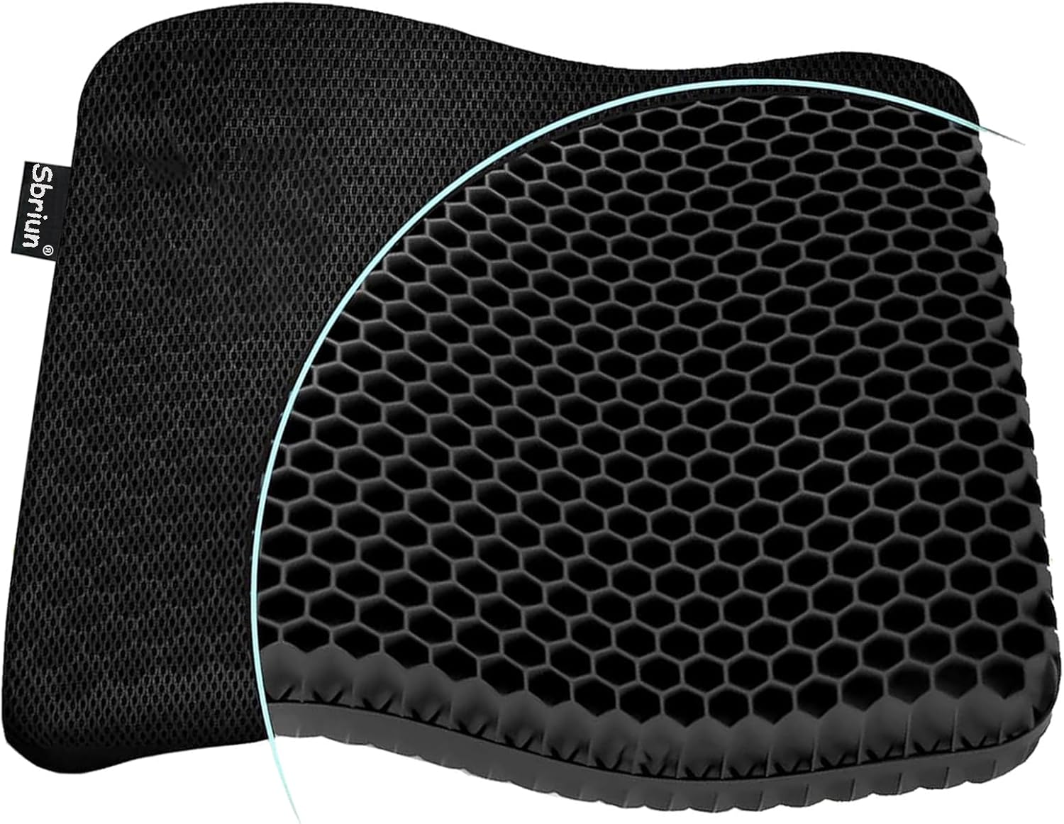 Ultimate Comfort Gel Seat Cushion - Stay Cool & Comfortable!