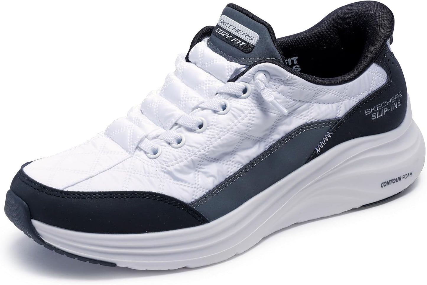 Skechers Women's Contour Foam Cozy Fit Slip-ins Sneaker Review