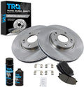 Front Brake Pad & Rotor Kit Ceramic Compatible with 2003-2006