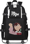 Anime DanDaDan Backpack Daypack Laptop Bag Student Bag Rucksack 2