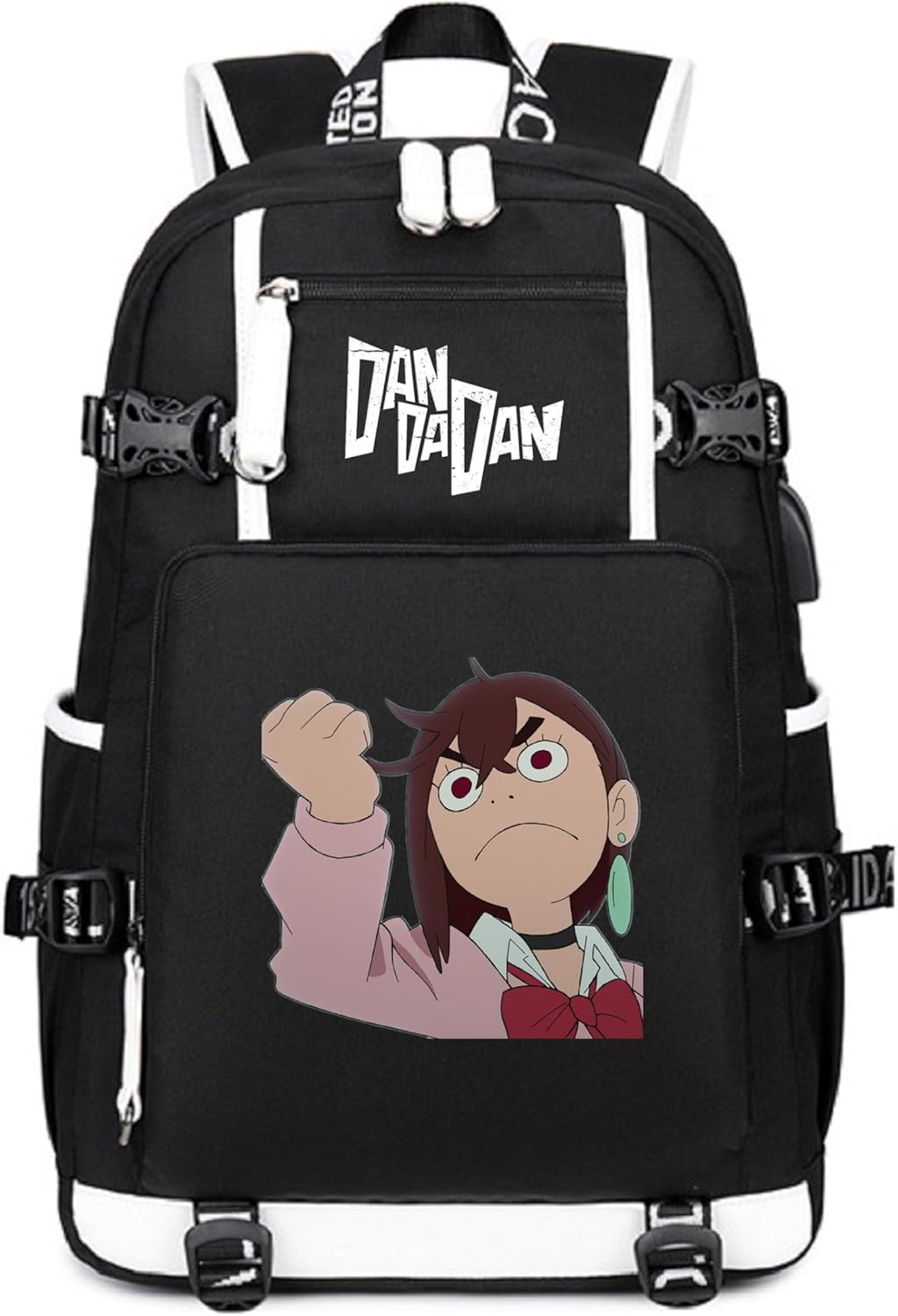 Anime DanDaDan Backpack Daypack for Students and Laptops
