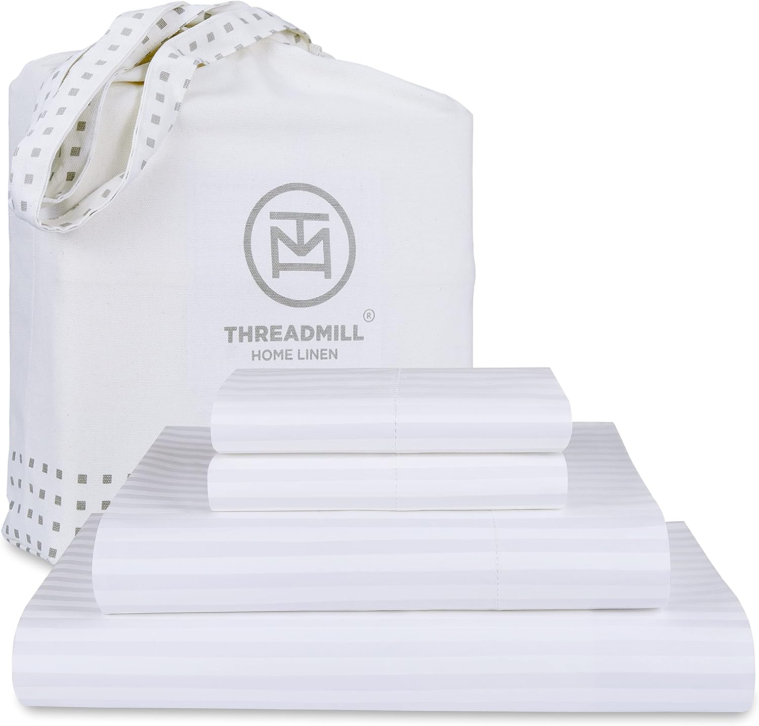 Threadmill 600 Thread Count Full Size Cotton Sheets Set