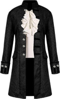 Inmeilifus Men's Steampunk Tailcoat Victorian Coat - Costume