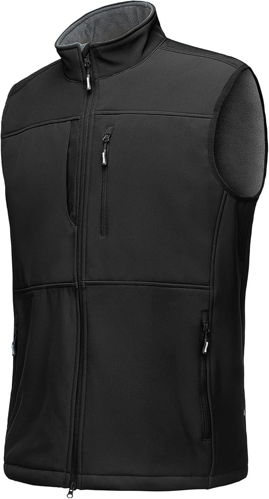Outdoor Ventures Men's Running Vest - Lightweight Windproof Jacket