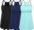 Maternity Nursing Tank Tops 3 Pack - Cotton Bralette Comfort