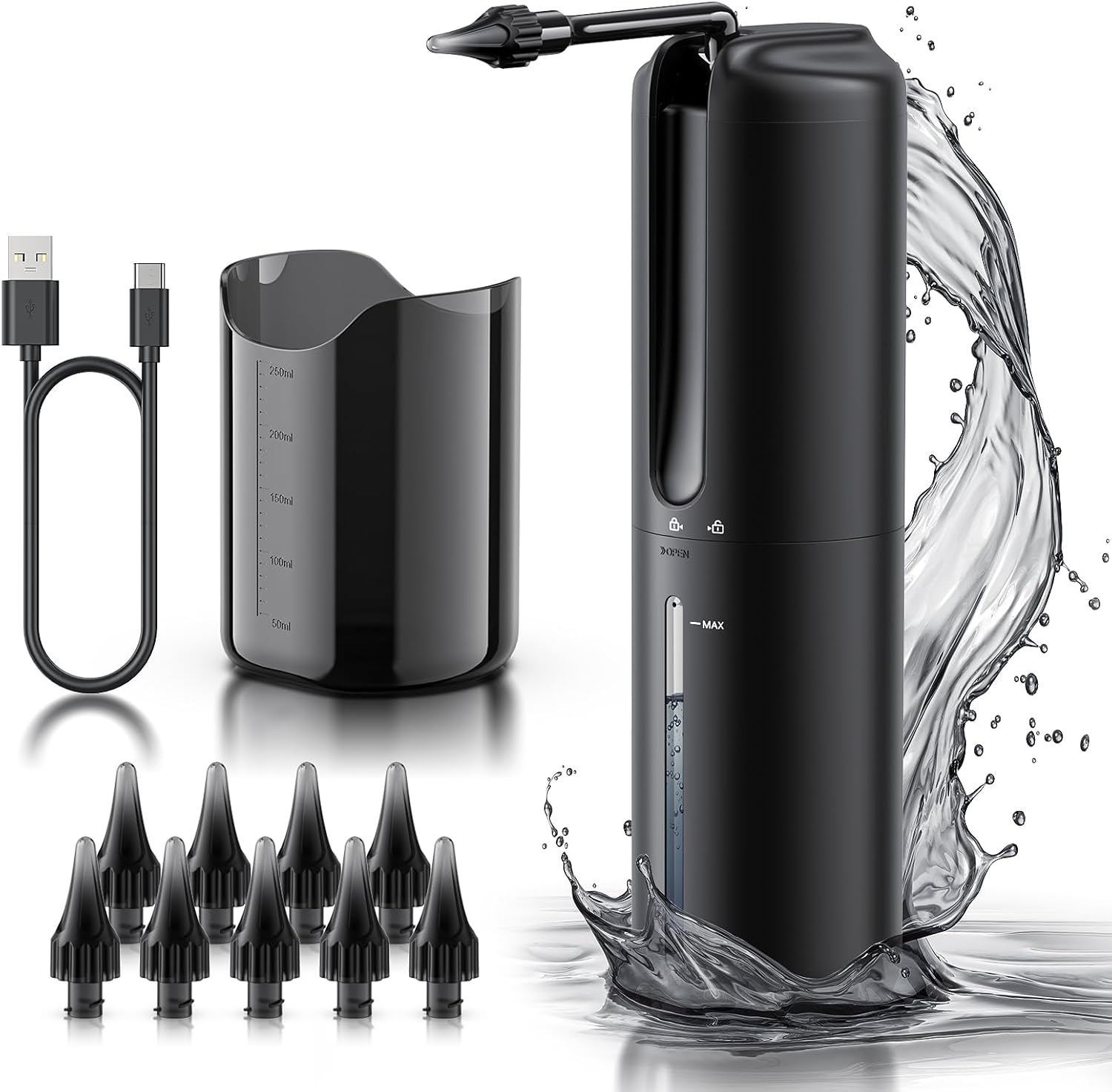 Electric Ear Irrigation System for Safe Ear Wax Removal