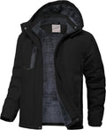Kids Waterproof Snow Jacket with Detachable Fleece Hood - Warm