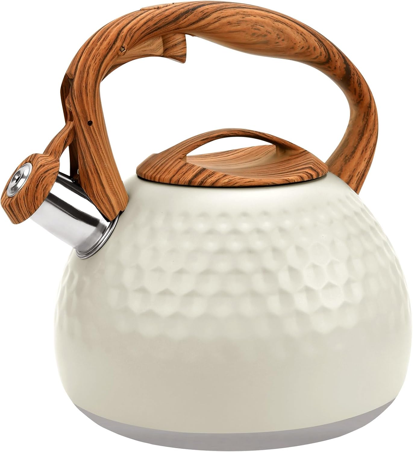 GGC Tea Kettle for Stove Top, Loud Whistling 3.1 Quart Kettle