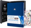 A4 Navy Weekly Planner Pro Premium - Luxurious Undated Productivity