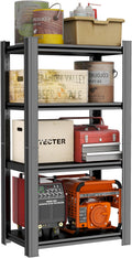 2000 lbs Capacity Metal Garage Shelving Unit - 4-Tier Steel Rack
