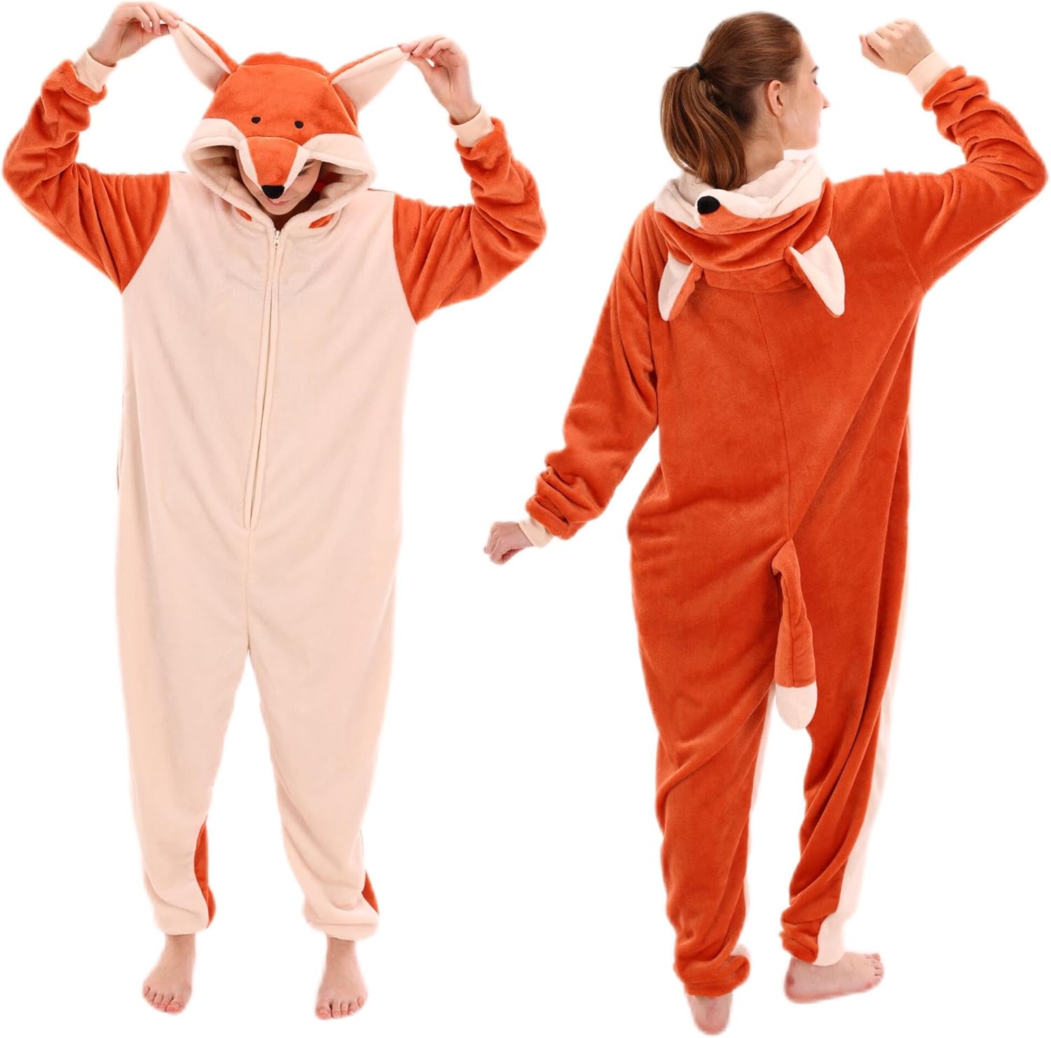 COSUSKET Snug Fit Unisex Adult Onesie Pajamas for Comfort