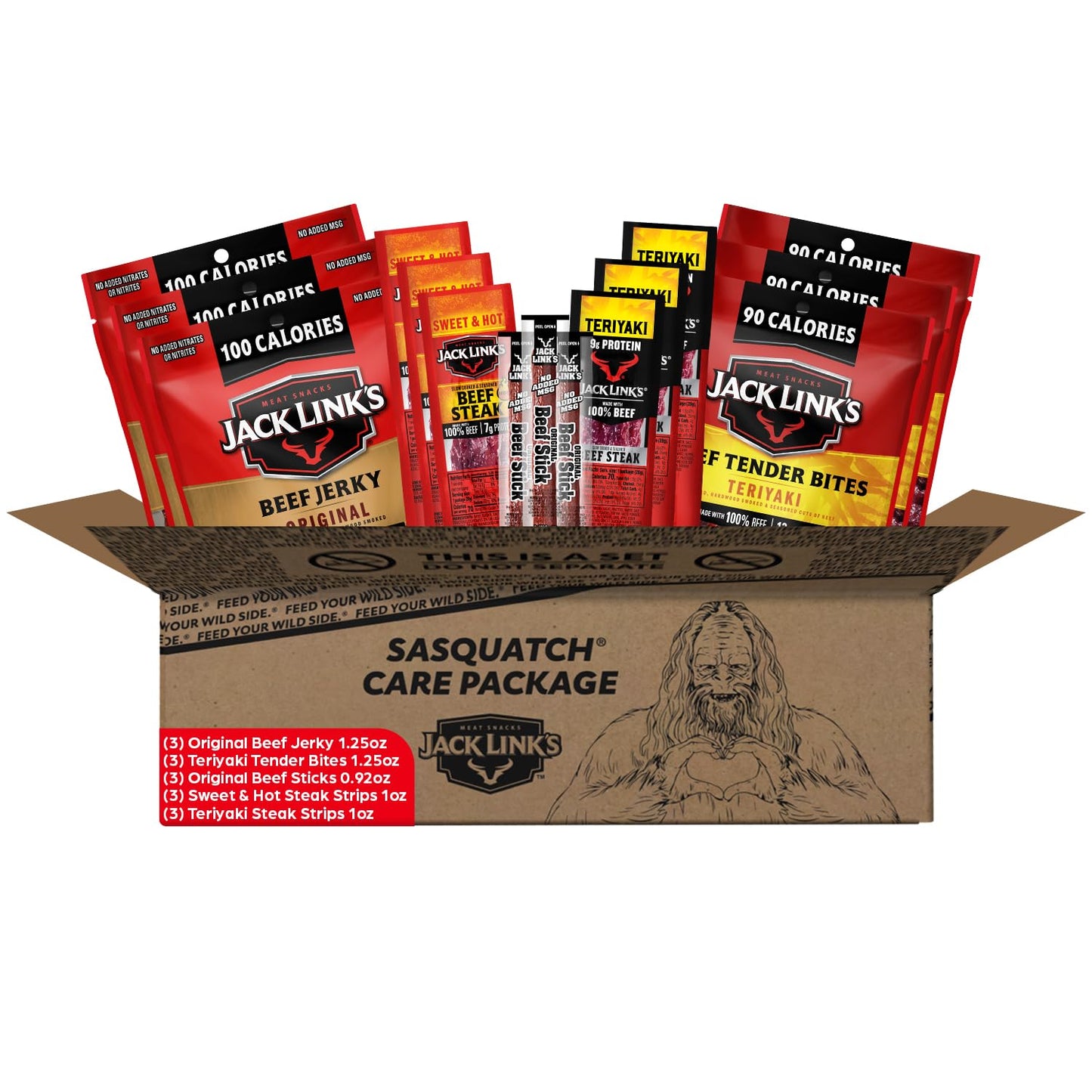 Jack Link's Beef Jerky Gift Basket - Perfect for Meat Lovers