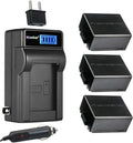 Kastar 3-Pack DMW-BLB13 Battery and LCD AC Charger Kit - Reliable