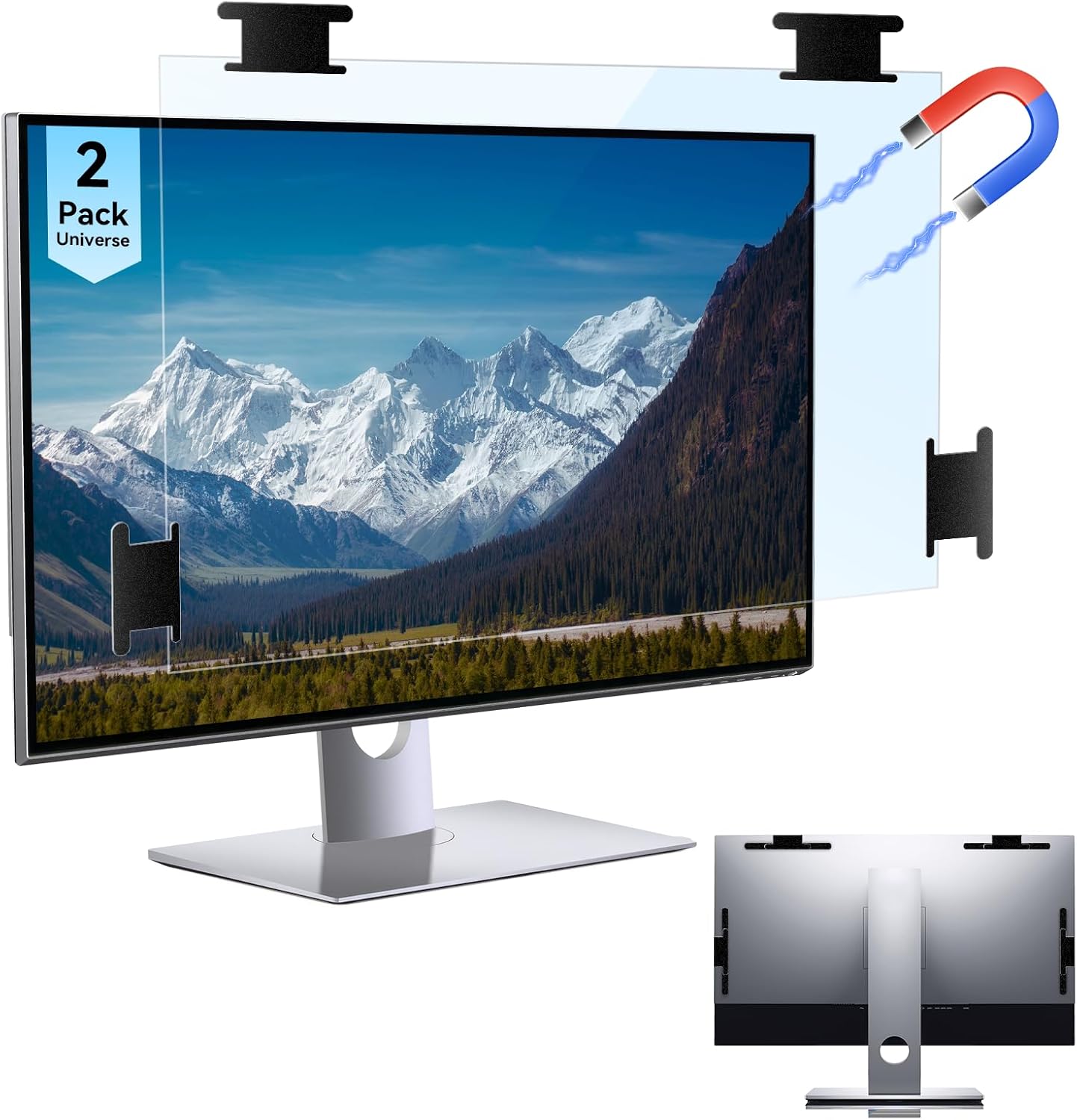 Magnetic Hanging 27 Inch Computer Anti Blue Light Screen Protector