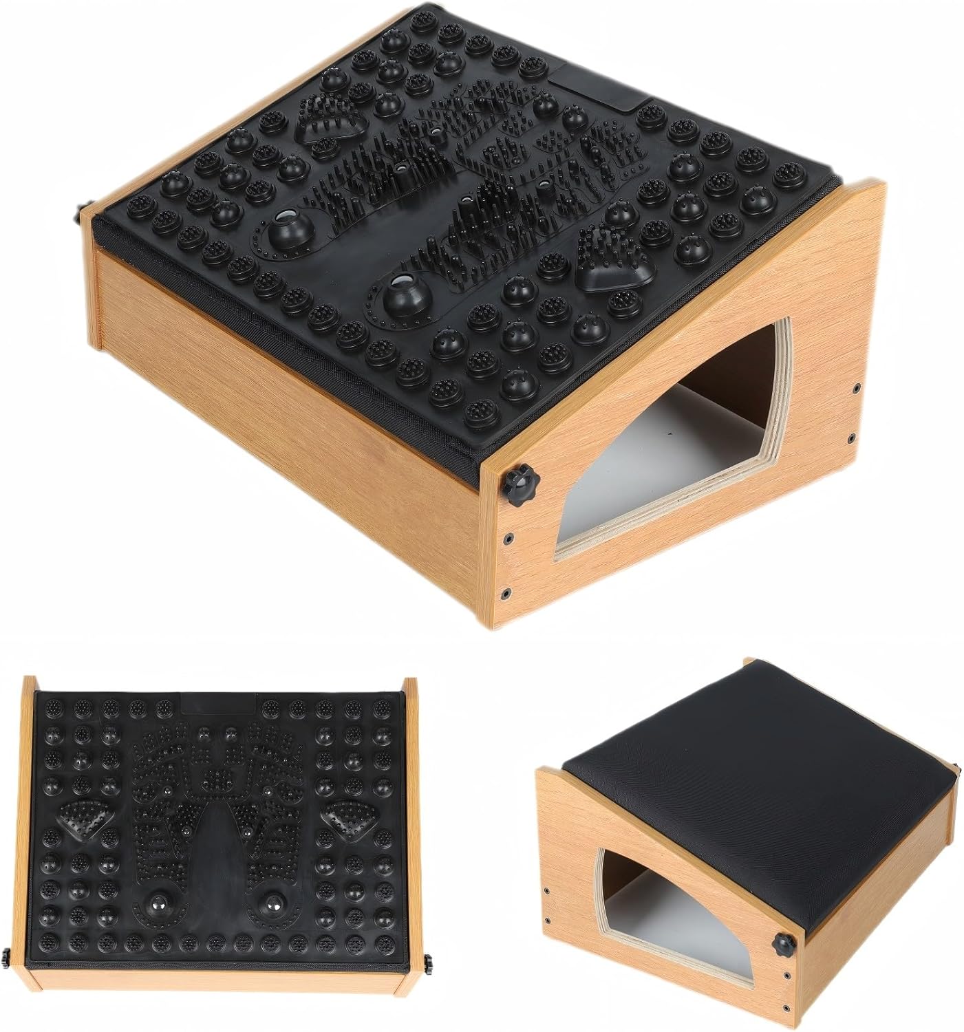 Ergonomic Foot Rest with Adjustable Height for Comfort and Relief