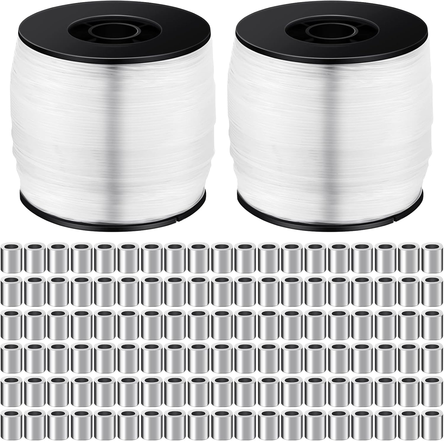 Sumind 100LB Clear Picture Hanging Wire