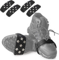 Crampon Traction Cleats 7-Point Ice Snow Grips - Adjustable Fit