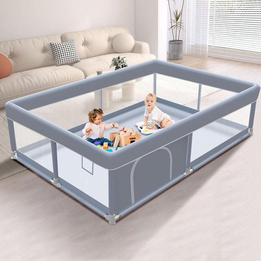 XVISHX Baby Playpen: Safe Indoor & Outdoor Fun