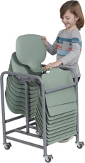 Surf Storage Rack for 10 Portable Lap Desks - Mobile Classroom