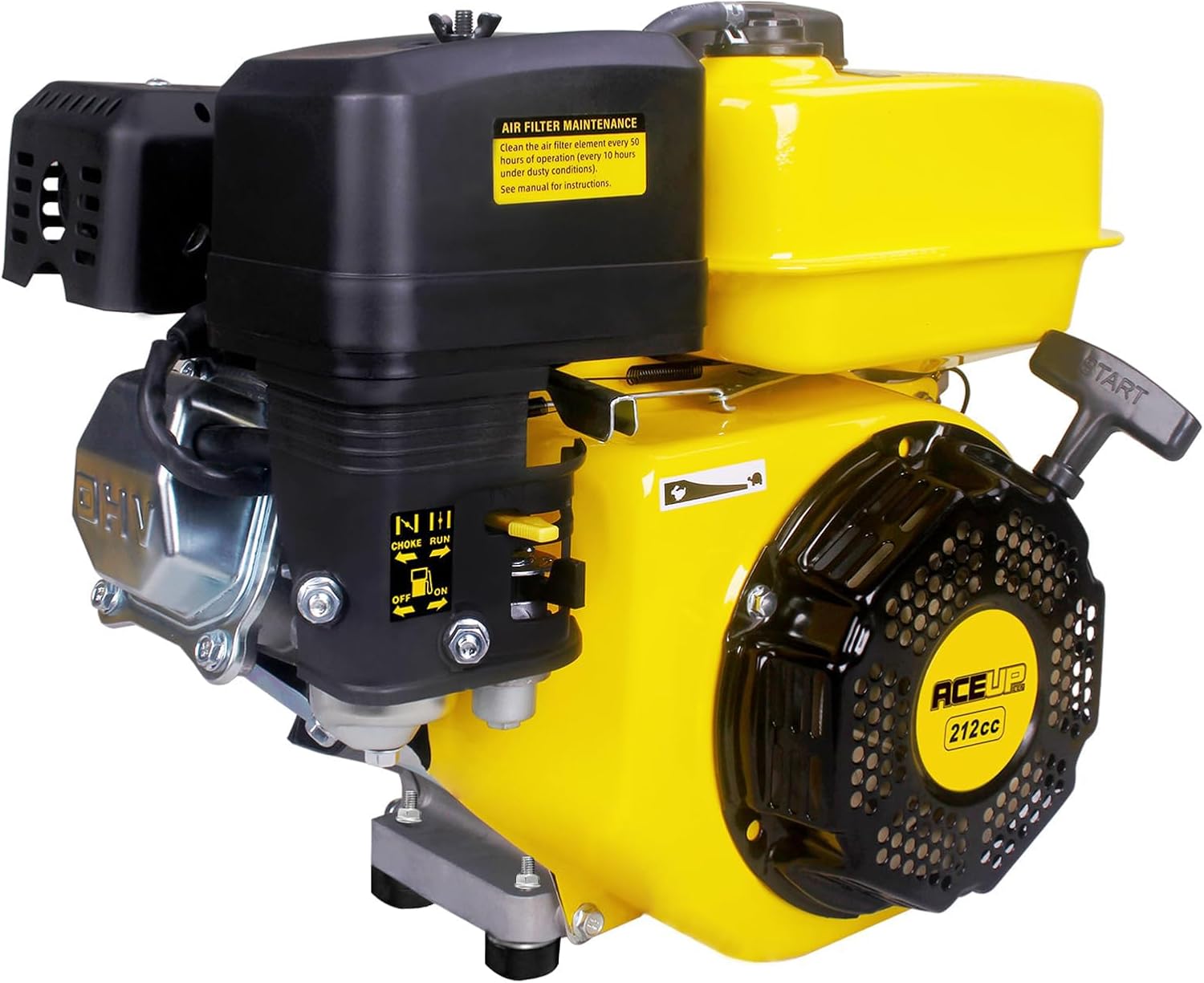 Aceup Energy 7HP 212cc Gas Engine for Versatile Applications