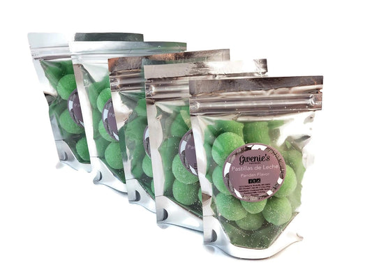 Gwenie's Pastries Pandan Pastillas de Leche Filipino Milk Candy