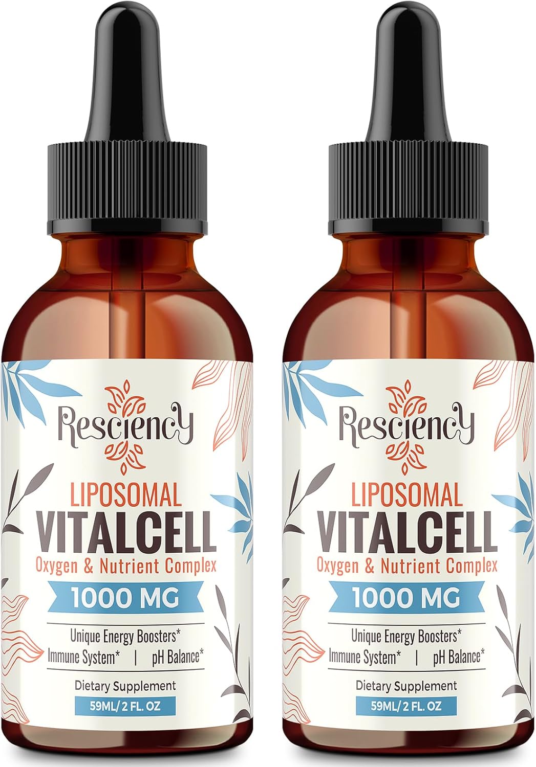 13-in-1 Liquid Oxygen Supplement for Energy and Immune Support