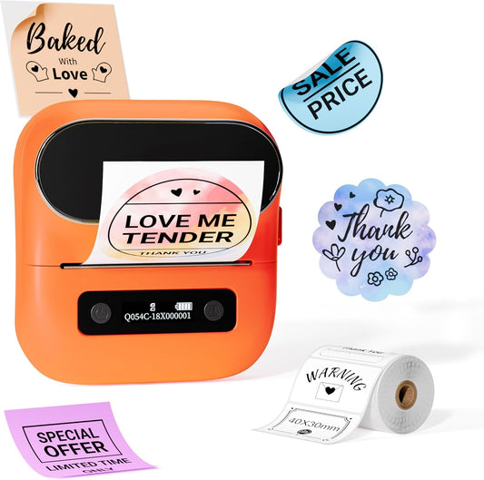 M220 Bluetooth Label Maker for Small Business & Home Use
