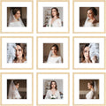 12x12 Picture Frame Set of 9 for Stylish Home Decor