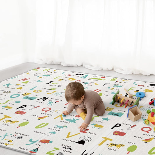 Large Waterproof Alphabet Play Mat by Babebay