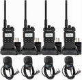 Retevis RT86S Walkie Talkies 4 Pack - Long Range Business Radio