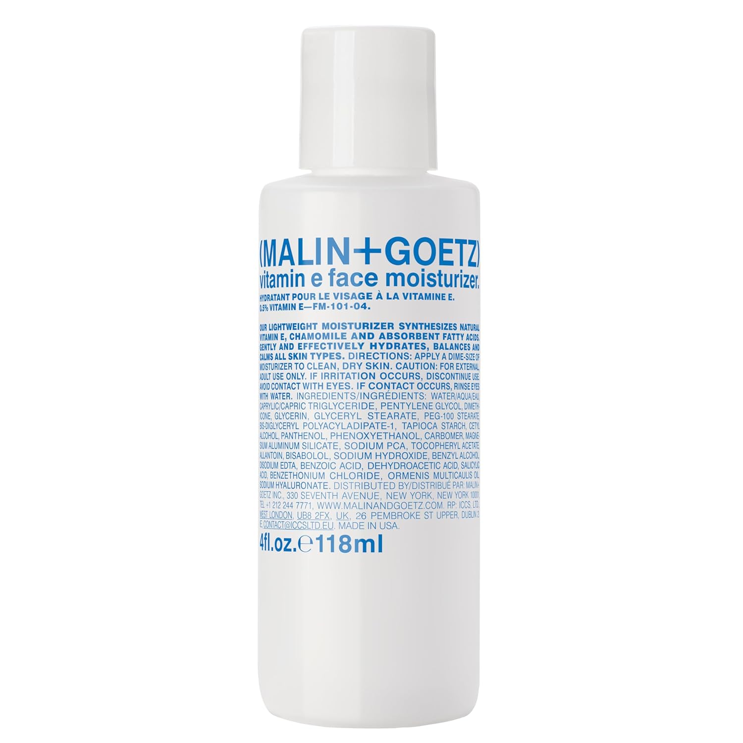 Malin + Goetz Vitamin E Face Moisturizer for All Skin Types