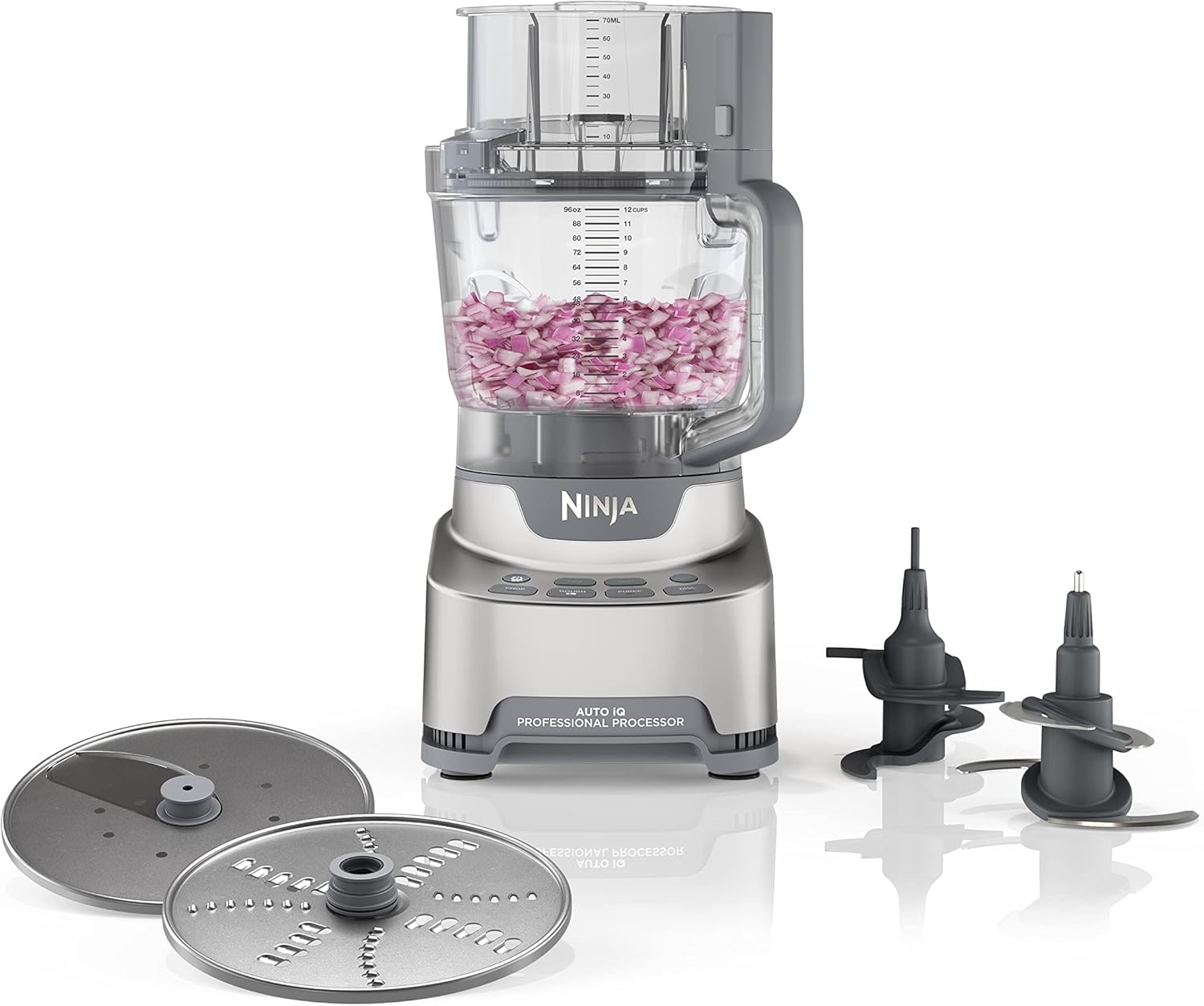 Ninja Food Processor Professional XL 1200 Peak-Watts 4-in-1