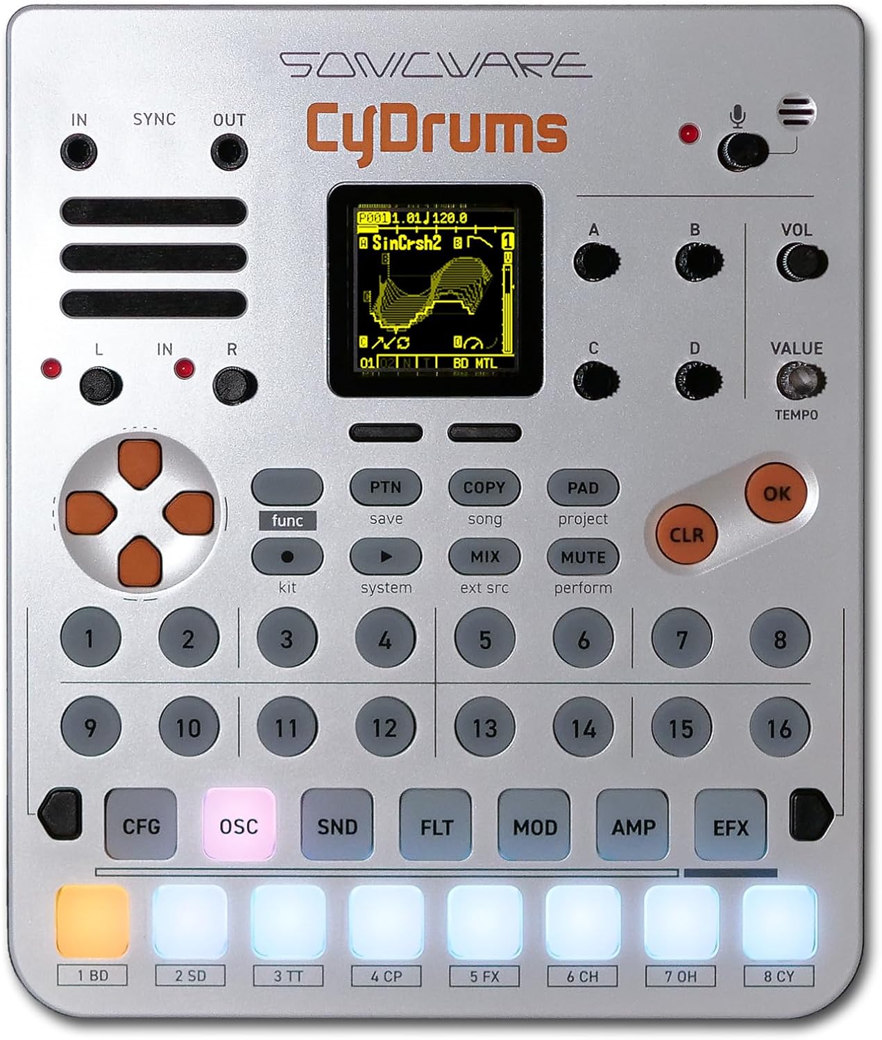 CyDrums Expressive Drum Synthesizer for Dynamic Beat Creation