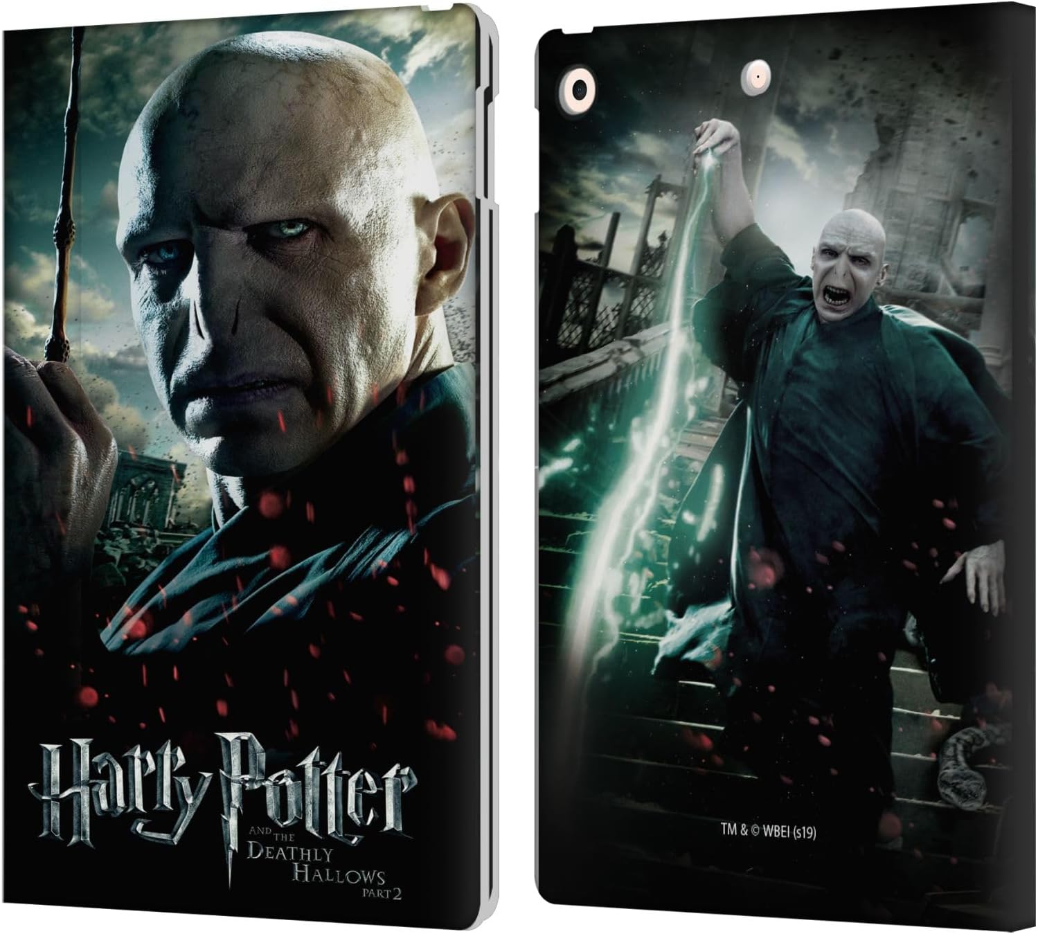 Harry Potter iPad 10.2 Case with Voldemort Design for Protection