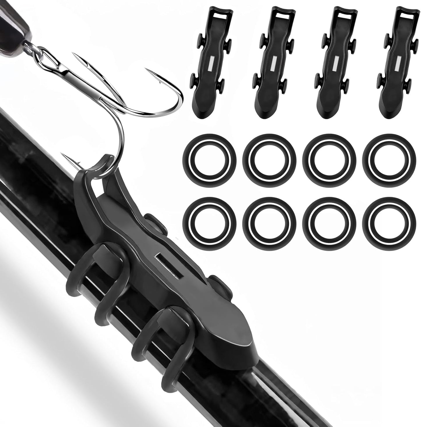 Magnetic Hook Keeper Set - Easy, Quick Installation