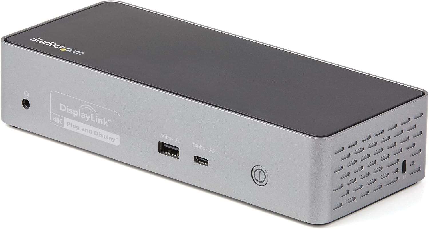 4K Quad Monitor Dock - Power & Performance!