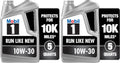 Mobil 1 Advanced Full Synthetic Motor Oil 10W-30 (5 Quart Pack of 2)