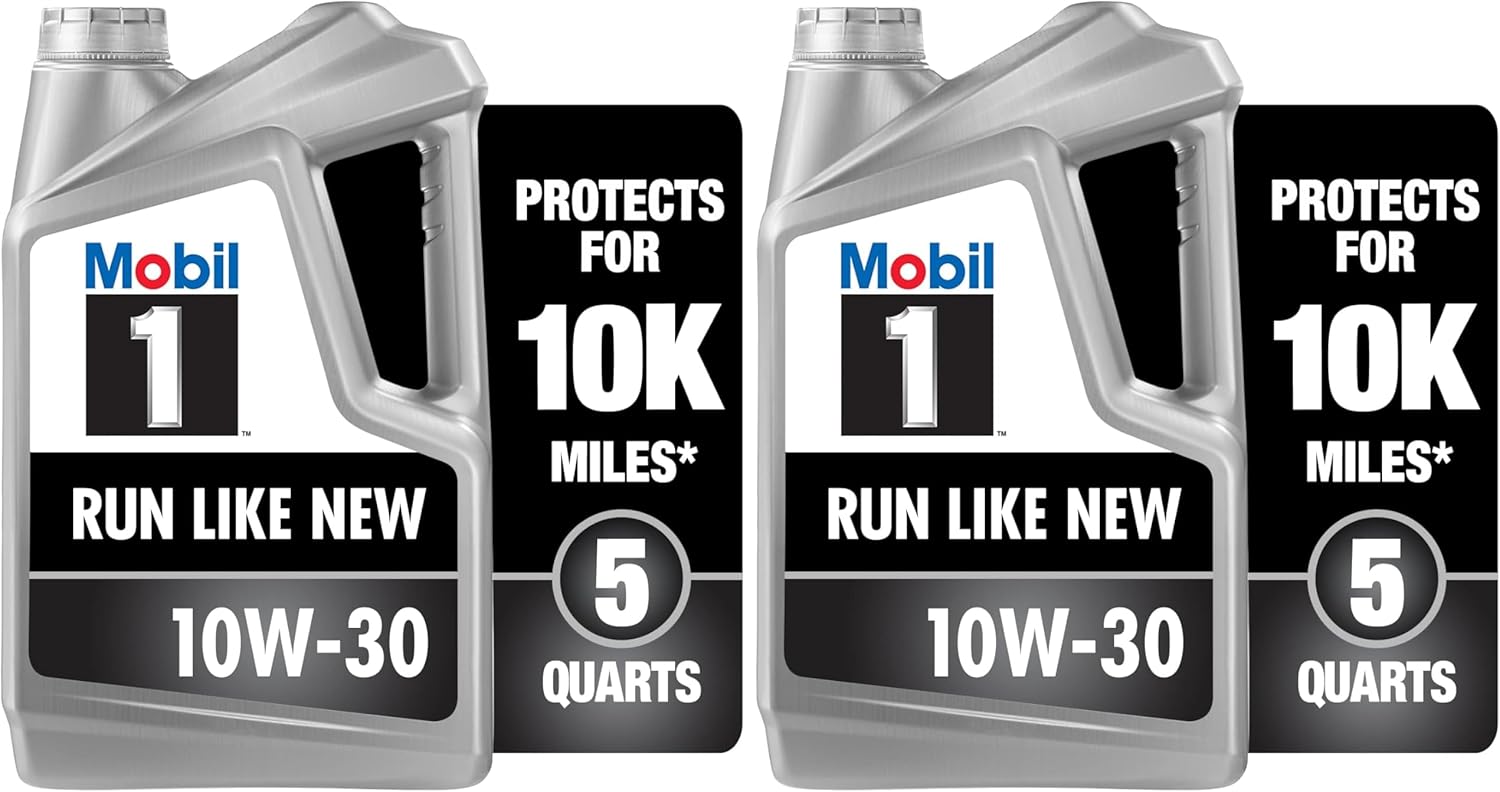 Mobil 1 Advanced Full Synthetic Motor Oil 10W-30 for Peak Performance