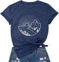Sunrise Graphic Nature Tee for Women