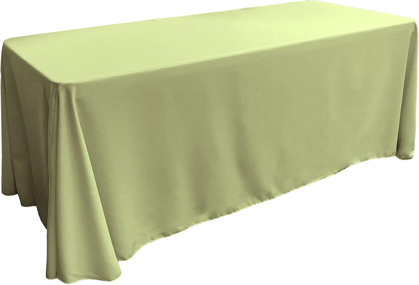 Rectangular Tablecloth 90x156 in Sage - Stain Resistant Cover