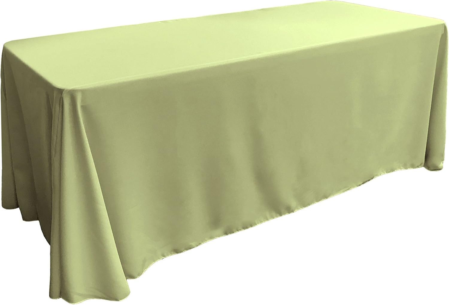 Rectangular Tablecloth 90x156 in Sage - Stain Resistant Cover